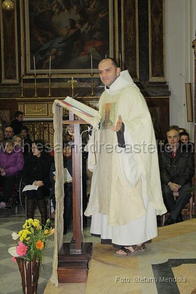 Immagine 071.jpg - 10 Gennaio 2010 - Celebrazione Eucaristica presieduta da frà Gimmi Palminteri, nel giorno del centenario della Fondazione.